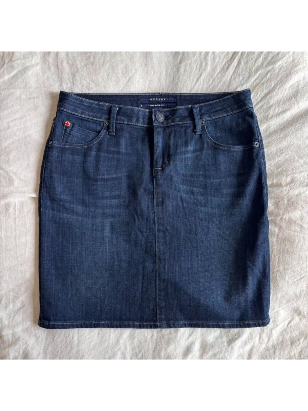 Hudson Dark Denim Skirt -Size 27